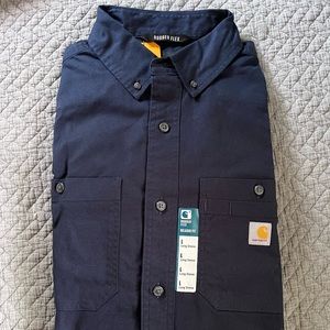 Carhartt Men's Big & Tall Rugged Flex Rigby Long Sleeve Work Shirt